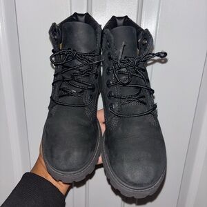Timberland Black Nubuck Waterproof Boots size 12